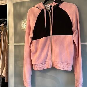 PINK full zip hoodie